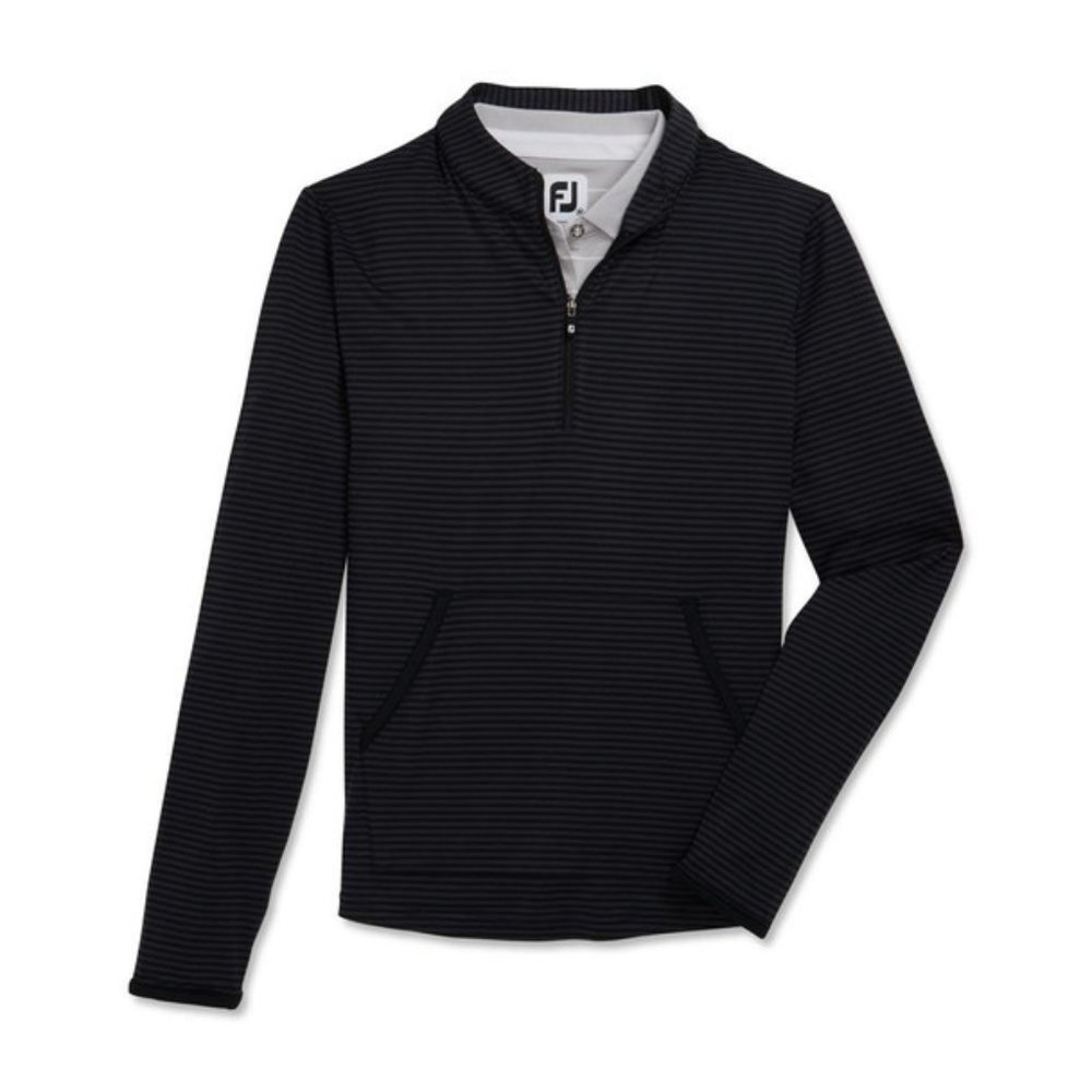 FootJoy Half-Zip Tonal Stripe Mid-Layer Sz L NWT